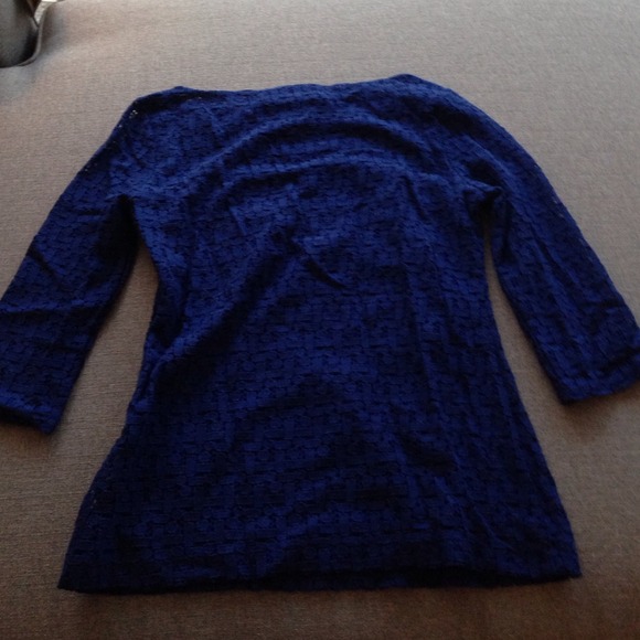 Banana republic 3/4 sleeve in dark blue - Picture 2 of 2