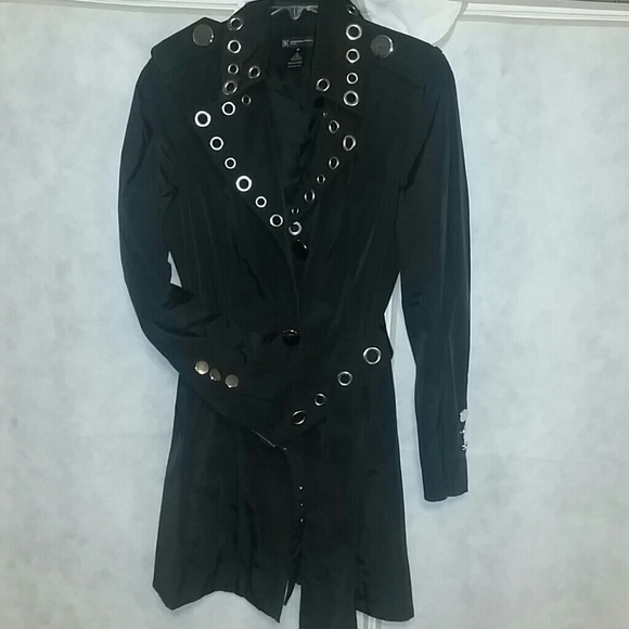 WOMEN'S BLACK INC THIN OVER COAT...