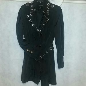WOMEN'S BLACK INC THIN OVER COAT...