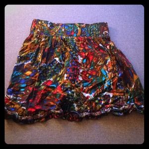 Floral skirt from Mimi Chica