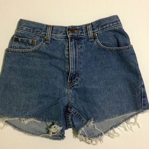 LL Bean High Waist Shorts