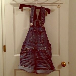 short overalls