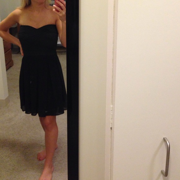 Strapless Black Dress- NWT! - Picture 3 of 3