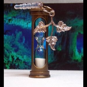 Handcrafted Hourglass Cellphone Dustplug