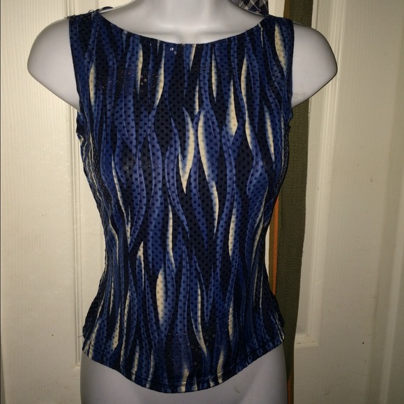 $45 A. Byer Beautiful dramatic color Tank top Jr S - Picture 9 of 12