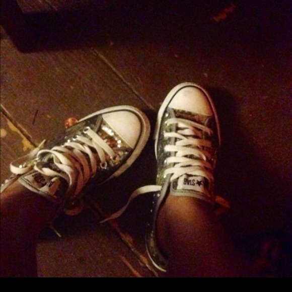 Sequin Converse Sneakers