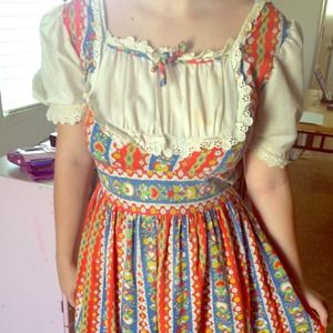 German girl dress (dirndl)