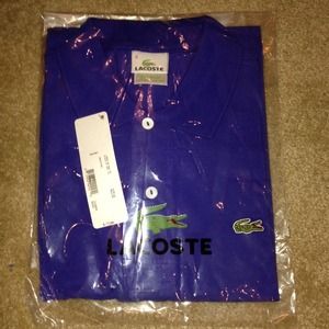 Green and light blue LACOSTE for fabiolita size m
