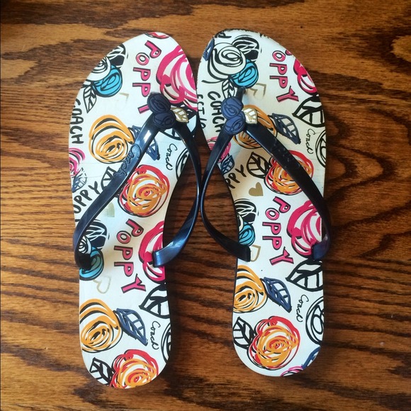 Coach Flip Flops