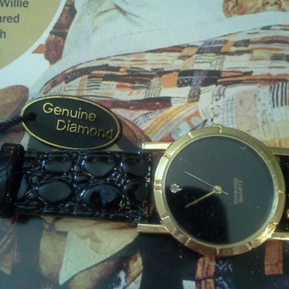 Genuine Diamond Watch Sale! $60.00 - Picture 1 of 2