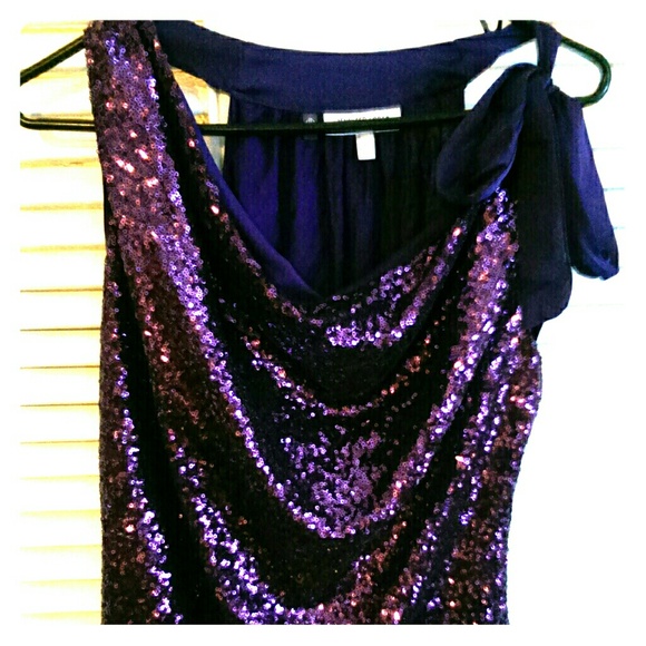 Sequin tank top