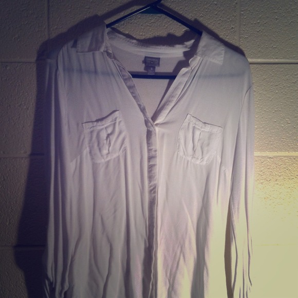 White button down by converse!