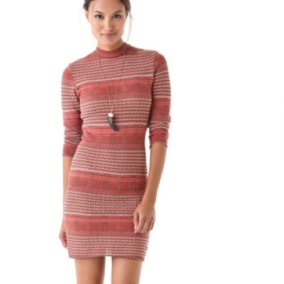 free people striped sweater dress