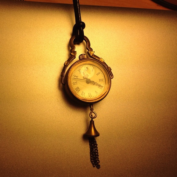Clock necklace 🕖