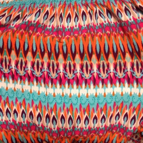 Strapless a-line printed sundress!🌻 - Picture 3 of 4