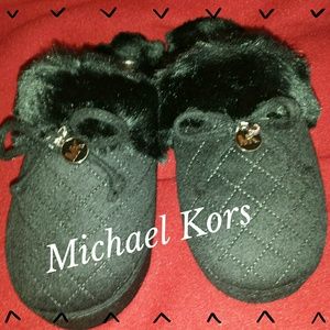 Reduced Michael Kors fur&Cashmere slipper NWT