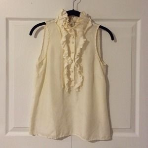 J. Crew sleeveless blouse