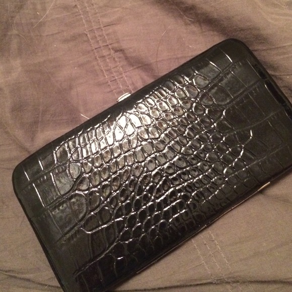 Black snake wallet