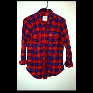 Long sleeve plaid