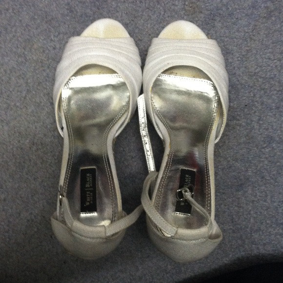 White House Black Market Shoes - White House Black Market white sandals