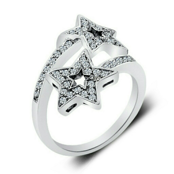 Bundled** REDUCED! Sterling silver Stars ring