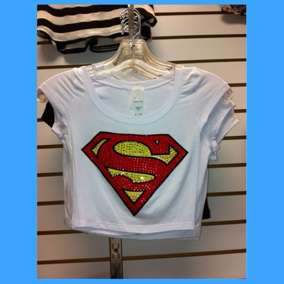 ❤💛Superman crop top💙❤