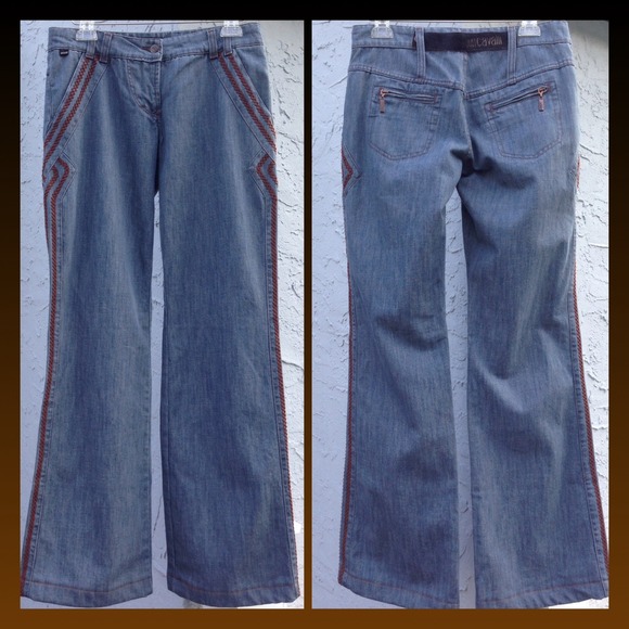 Light Blue Just Cavalli Jeans in Size 28. - Picture 3 of 4