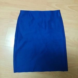 Blue bandage skirt