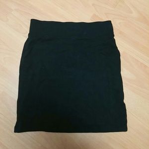 Black clubbing skirt