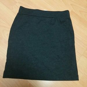 Dark grey club skirt