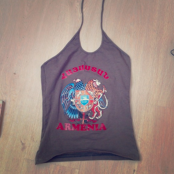 A cute strap tank top