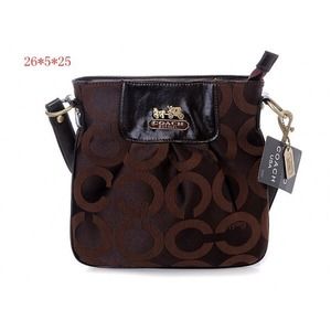 Coach Brown cross-body bag
