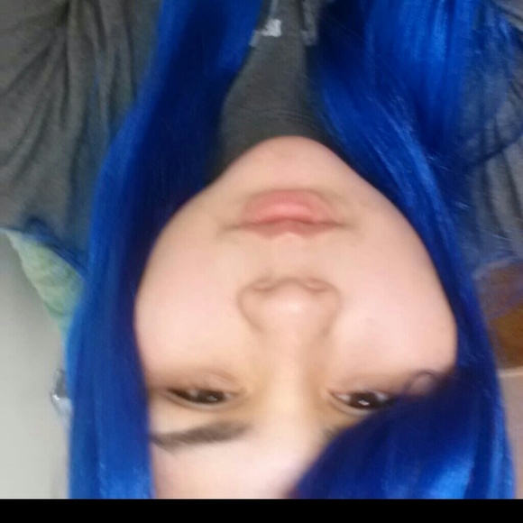 Blue wig - Picture 1 of 1