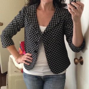 Black and white blazer/jacket 2P