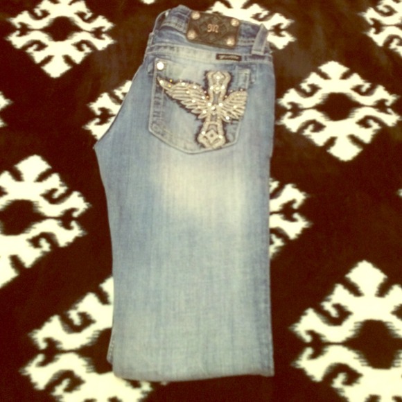 Miss me jeans. Boot cut. Size 27. Inseam 34.