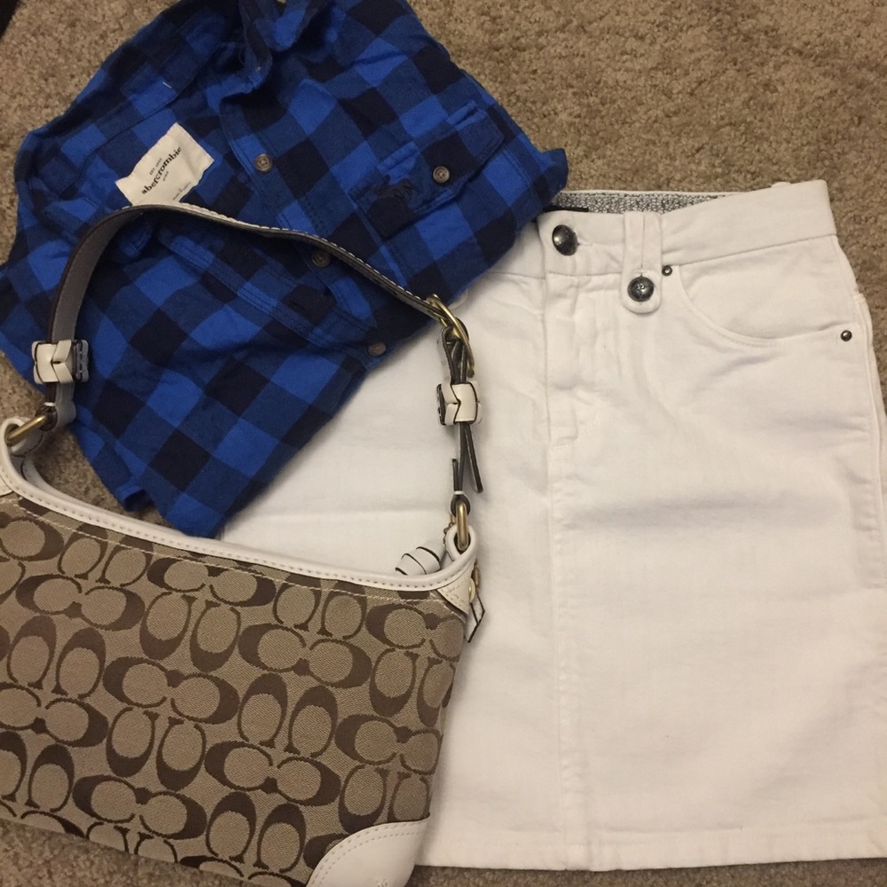 NWOT - Joe' Jeans - White Pencil Skirt