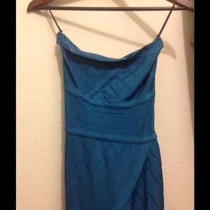 Bebe strapless dress, worn once!