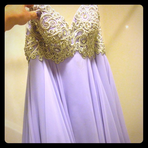 Lilac Evenings by Allie prom dress