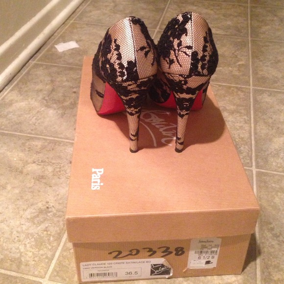 SOLD Lady Claude 120 Crepe satin lace size 36.5 - Picture 3 of 4