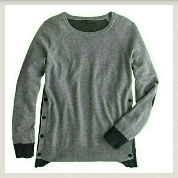 J. Crew side button sweater - Picture 4 of 4