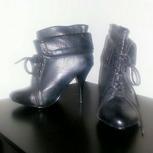 High Heel Ankle Booties