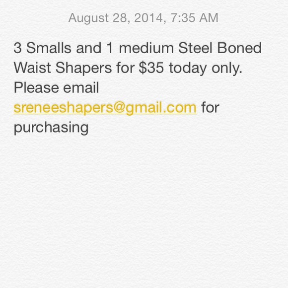 Steel Boned Waist Shaper/Corset