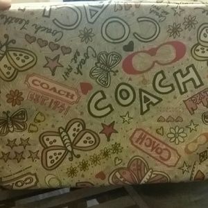 Coach Graffiti laptop sleeve
