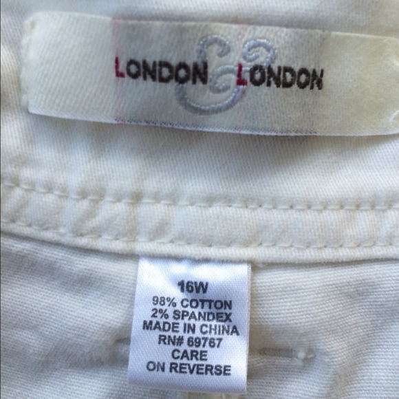 BUNDLE MAG🎀 Pretty Cream SKIRT - Soft Jeans Style - Picture 3 of 4