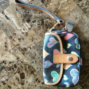 Heart wristlet