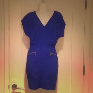 Blue French connection dress