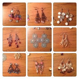 Chandelier Earrings for individual sale