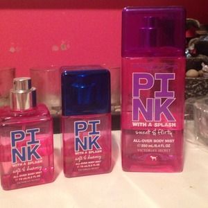 3 pink perfumes