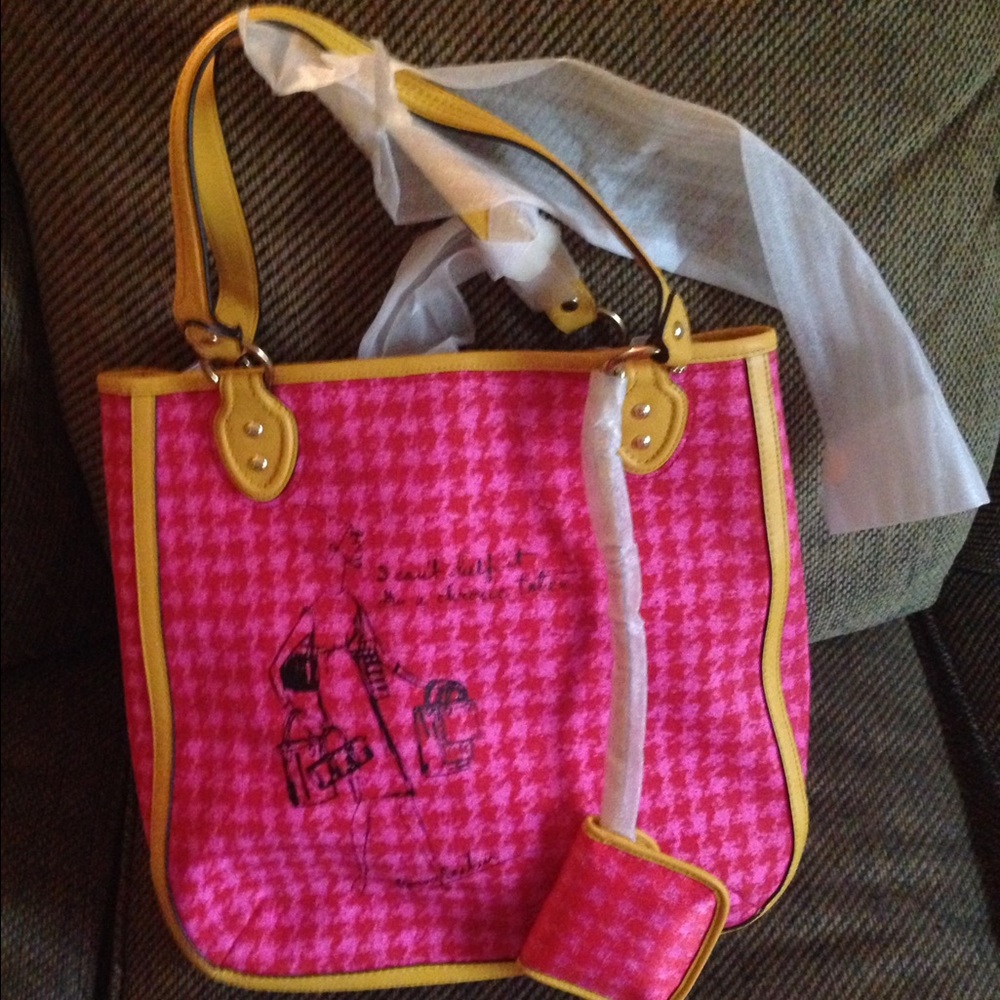 Authentic Coach Poppy Bonnie Cashin Houndstooth