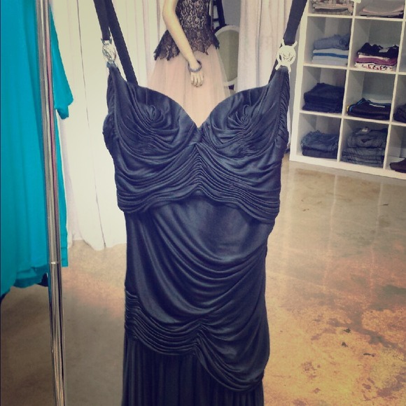 Gianni Versace couture pink halter high low dress